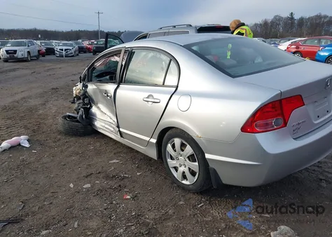 2008 Honda Civic Lx from USA, damaged, VIN 2HGFA16518H525674